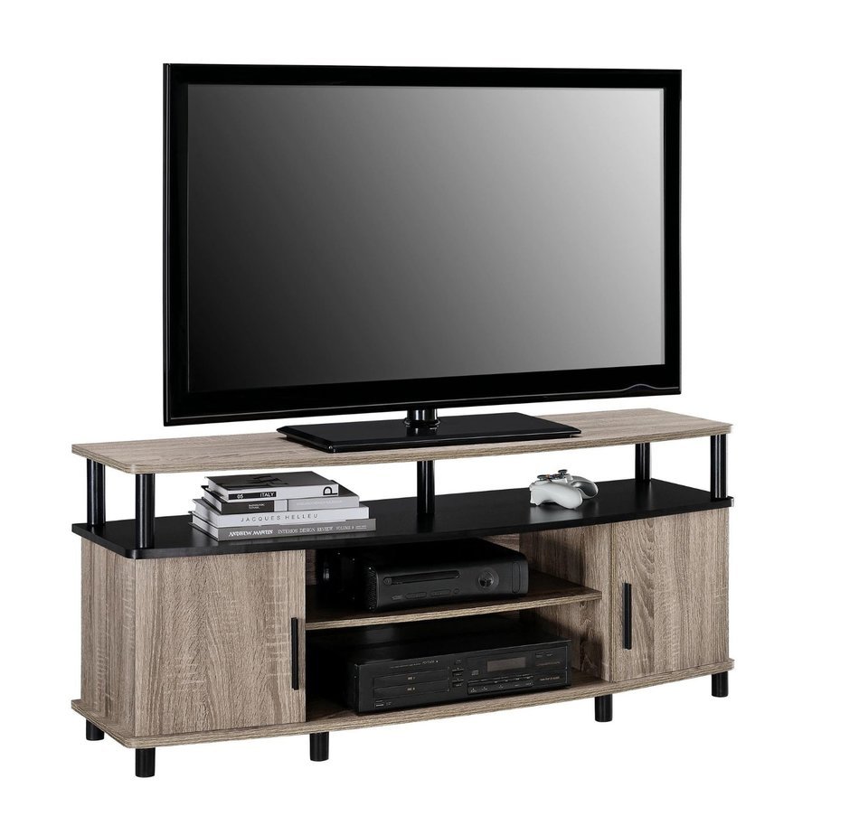 Altra Carson 50" TV Stand, Cherry/Black N39