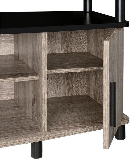 Altra Carson 50" TV Stand, Cherry/Black N40