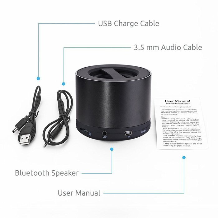 Best Wireless Bluetooth Speaker Portable Mp3 Player For Mobile Devices & Cell Phones-Durable, Stylish & Easy To... N4