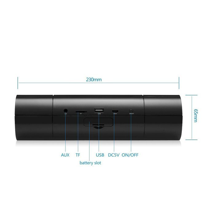 GJT&reg;Bluetooth 4.0 Portable Wireless Stereo Speaker,Speakerphone Ultra Bass Speaker,NFC,AUX for iPhone,iPad,Samsung... N27