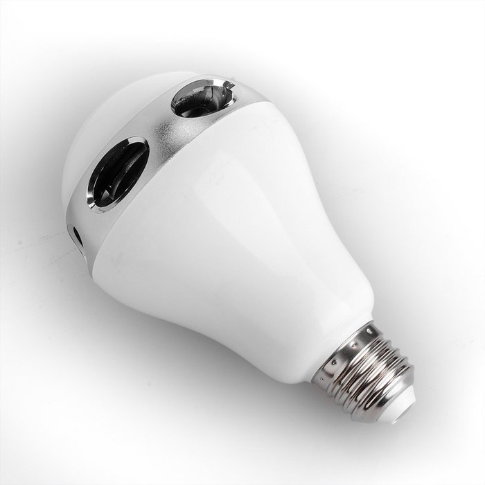 IMAGE New Bluetooth Connection Music Audio Speaker LED Color Light Bulb N7
