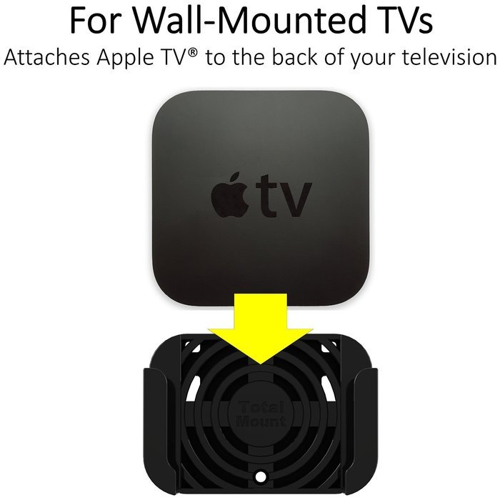 TotalMount Apple TV Mount Compatible with the Apple TV 4 N2