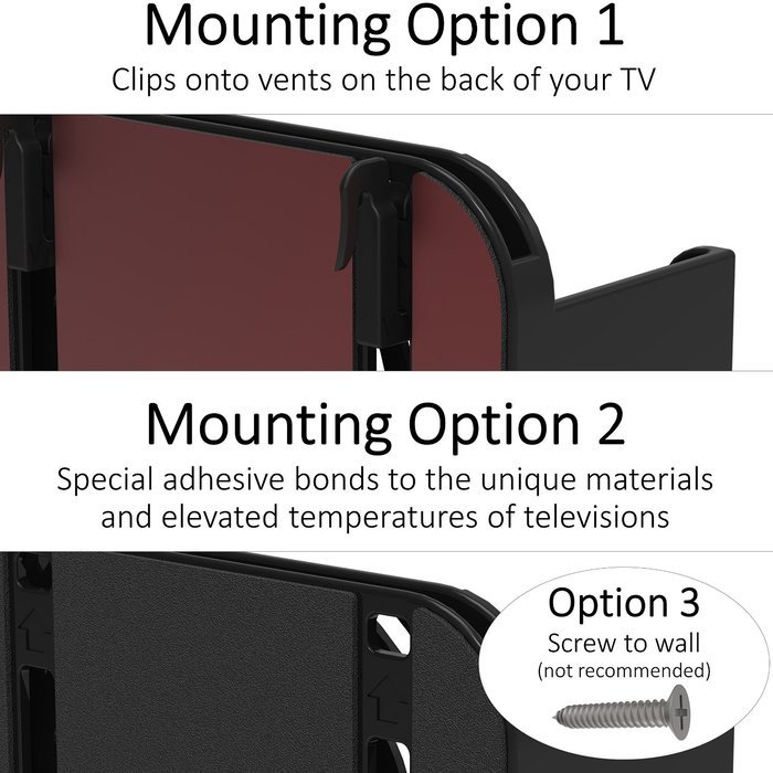 TotalMount Apple TV Mount Compatible with the Apple TV 4 N6