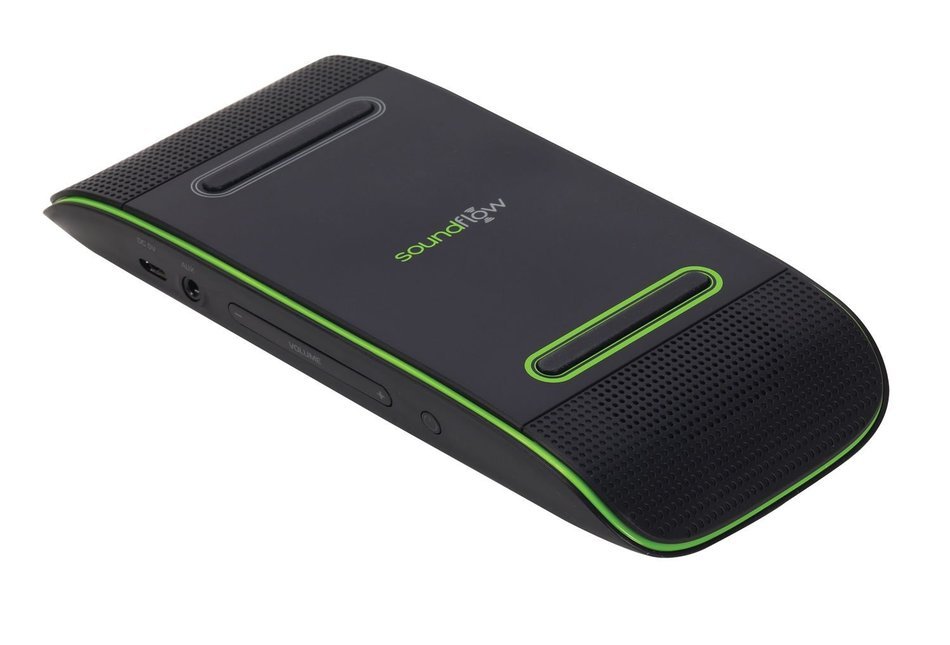 Soundflow Soundboard Wireless Portable Speaker presto, no pairing, no wires, no setup! (SP20BKGR in black and... N2