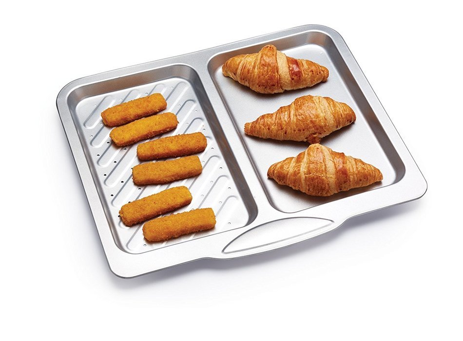 40 x 35.5 x 2cm Non-stick Twin Section Baking Tray N3