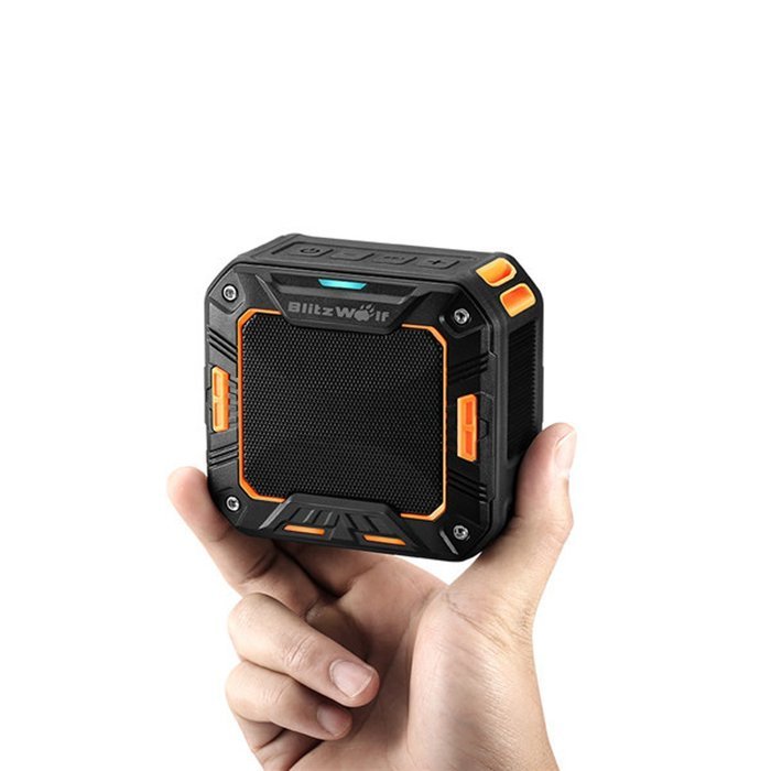 BlitzWolf Portable Bluetooth Speakers, 5W 2000mAh IP65 Water-resistant Hands Free Wireless MP3 Music Player for... N2