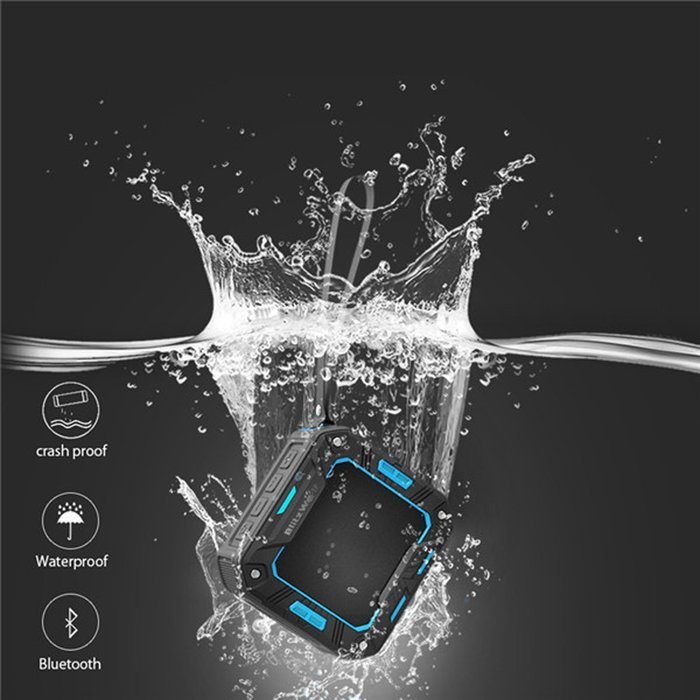 BlitzWolf Portable Bluetooth Speakers, 5W 2000mAh IP65 Water-resistant Hands Free Wireless MP3 Music Player for... N7