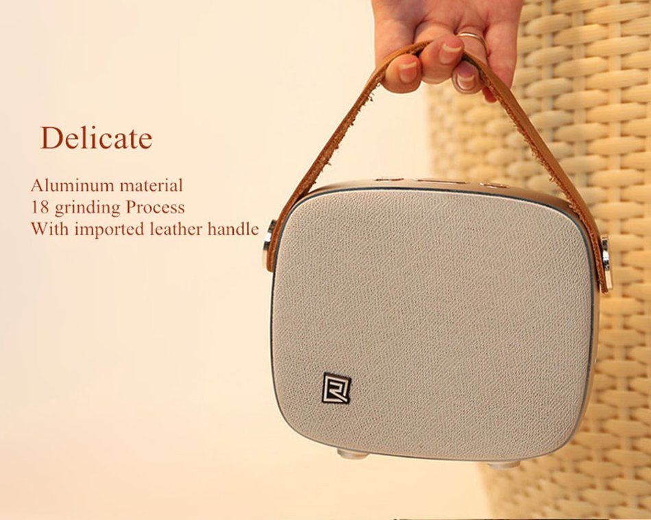 Remax RB-M6 Wireless Desktop Bluetooth Speaker Portable Audio Player Music Sound Box Bluetooth V4.1 NFC Connection... N6
