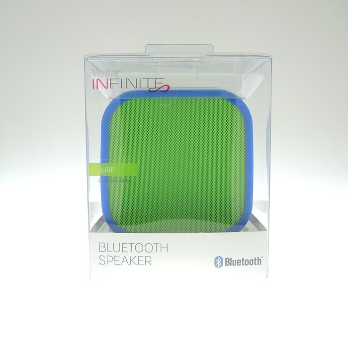 Vivitar Infinite V139BT Portable Wireless Bluetooth Speaker, Powerful Sound with Built-in Mic and AUX Connectivity... N9