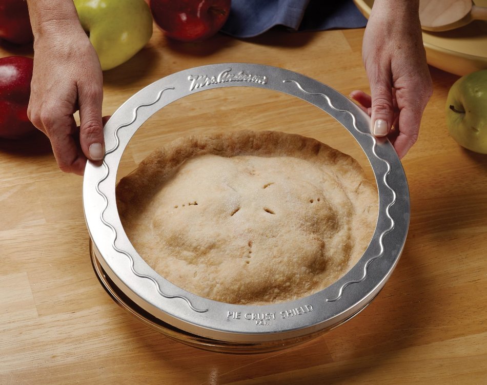 Mrs. Anderson's Baking Pie Crust Shield, 10-Inch N3