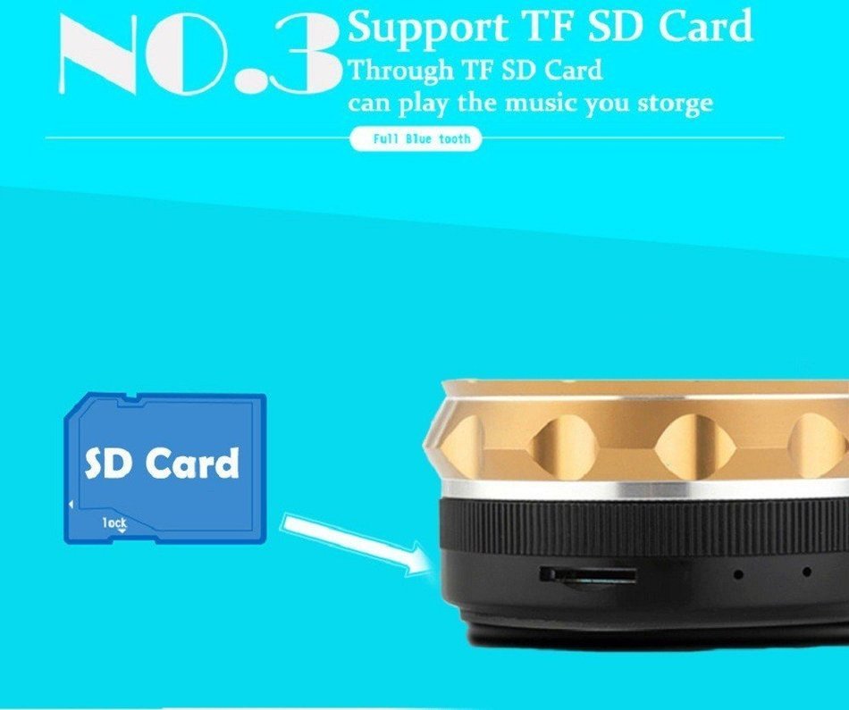 Mini Wireless Bluetooth Speaker Super Bass Loudspeakers Support TF Card FM Radio For IOS Android Mobile Phone... N5