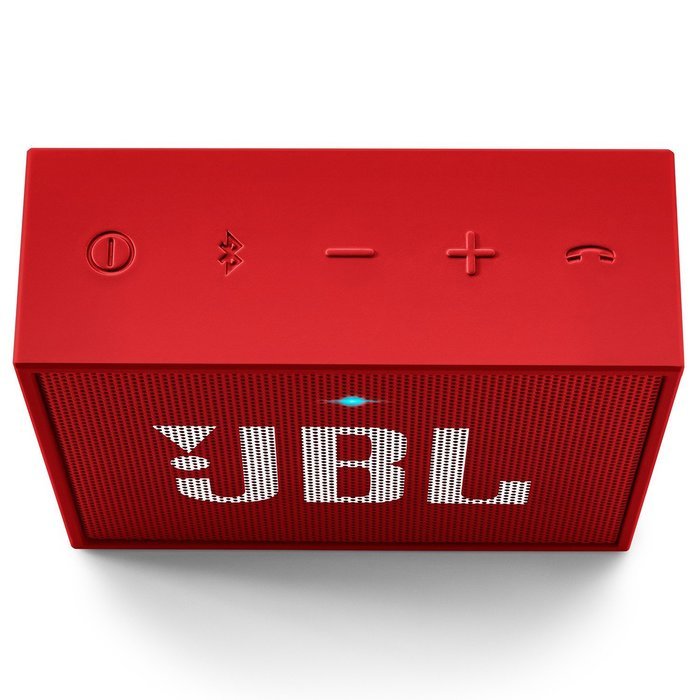 JBL GO Portable Wireless Bluetooth Speaker W/ A Built-In Strap-Hook (RED) N3