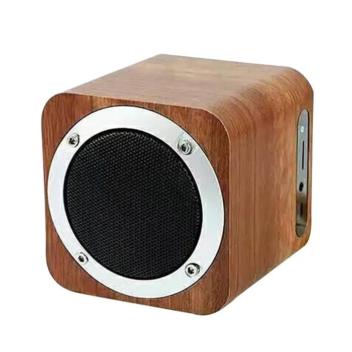 niceEshop(TM) Wood Bluetooth 4.0 Wireless Mini Speaker with FM Radio 1800mAh Rechargable Battery Compatible with... N7