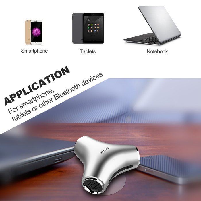 Miomix MX-11 Waterproof Shower Speaker Bluetooth 4.0 Wireless Audio Handsfree with Microphone for iPhone Samsung... N7