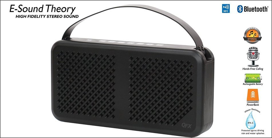 QFX E-10 Elite Series Bluetooth Speaker - Bizet N2