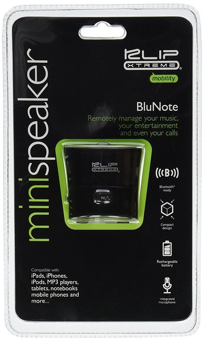 BluNote Portable High-Fidelity Bluetooth Mini-Speaker. High-Quality Audio On-The-Go.