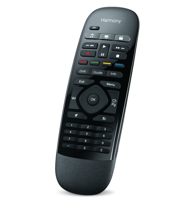 Logitech Harmony Smart Control with Smartphone App and Simple All In One Remote - Black
