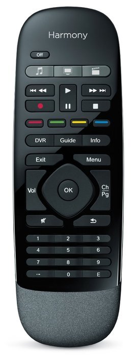 Logitech Harmony Smart Control with Smartphone App and Simple All In One Remote - Black N2