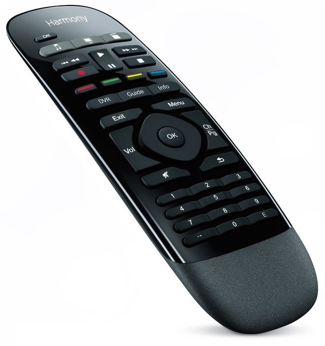 Logitech Harmony Smart Control with Smartphone App and Simple All In One Remote - Black N3