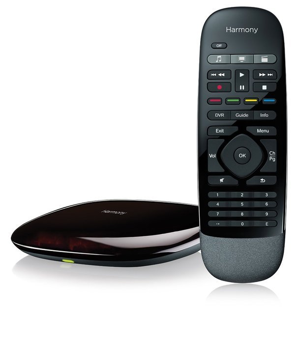 Logitech Harmony Smart Control with Smartphone App and Simple All In One Remote - Black N7