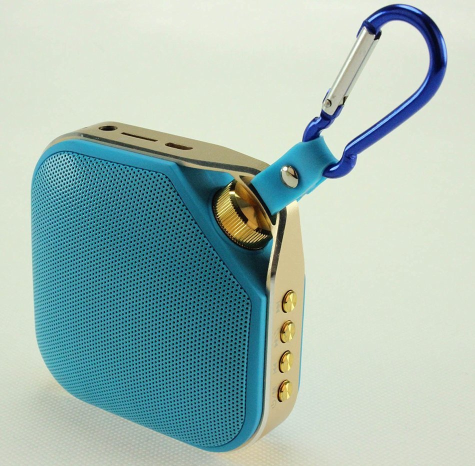 Anncia Portable Outdoor Sport Wireless Bluetooth Speaker with Rechargeable Battery and built in Microphone for... N2