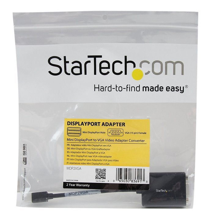 StarTech.com Mini DisplayPort to VGA Video Adapter - M/F N2