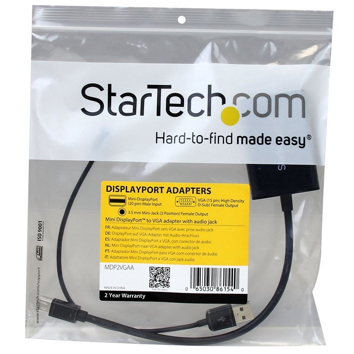 StarTech.com Mini DisplayPort to VGA Video Adapter - M/F N12