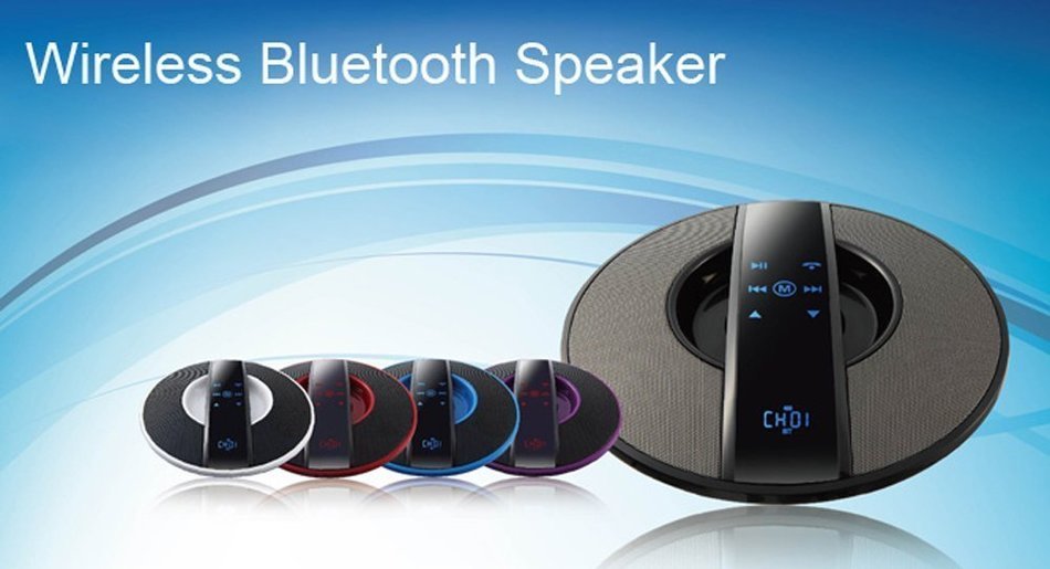 Double Power Wireless Bluetooth Speaker - Black (BT200-BLK) N2