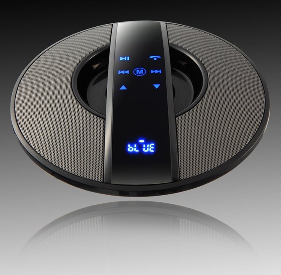 Double Power Wireless Bluetooth Speaker - Black (BT200-BLK) N3