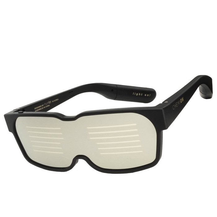 CHEMION - Unique Bluetooth LED Glasses - Display Messages, Animation, Drawings! N3