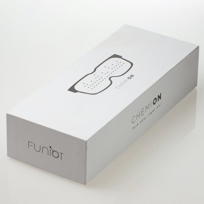 CHEMION - Unique Bluetooth LED Glasses - Display Messages, Animation, Drawings! N8
