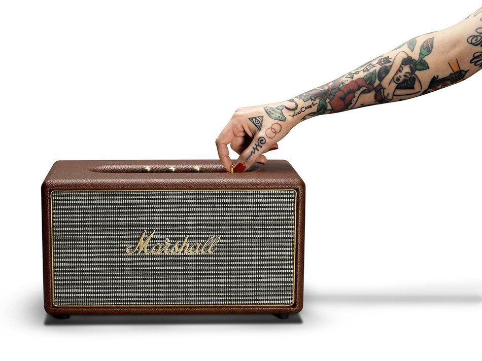 Marshall Stanmore Bluetooth Speaker, Brown (04091628) N4