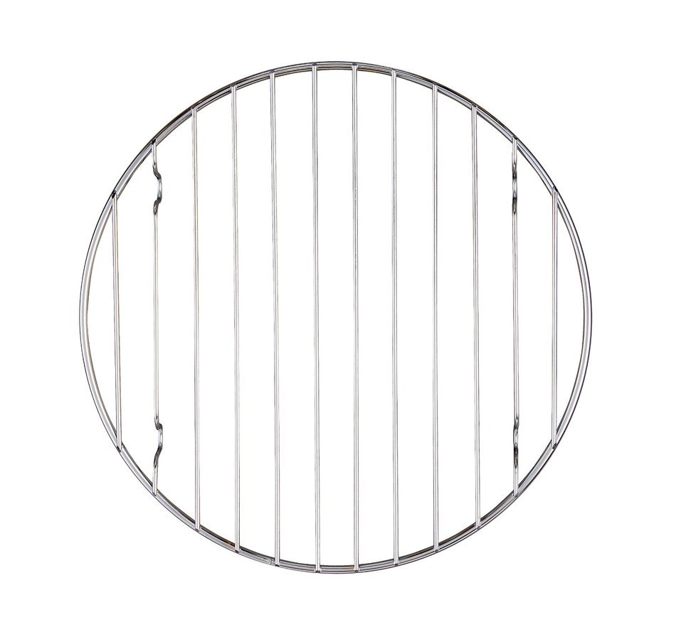 Mrs. Anderson&rsquo;s Baking Professional Round Baking and Cooling Rack, Heavyweight Chrome, 6-Inches