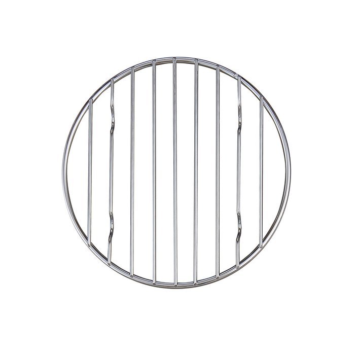 Mrs. Anderson&rsquo;s Baking Professional Round Baking and Cooling Rack, Heavyweight Chrome, 6-Inches N3