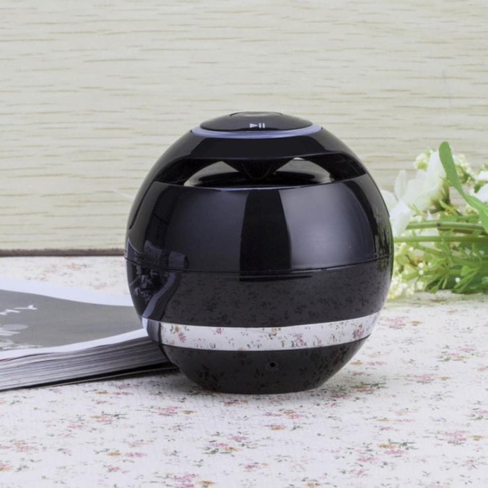 Creazy Portable Super Bass Mini Bluetooth Wireless Speaker (Black) N2