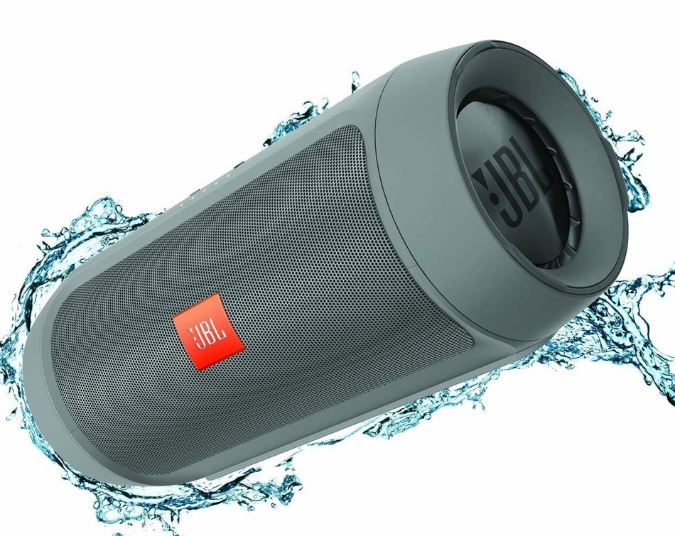 JBL Charge 2+ Splashproof Portable Bluetooth Speaker - Black (Certified Refurbished) N4