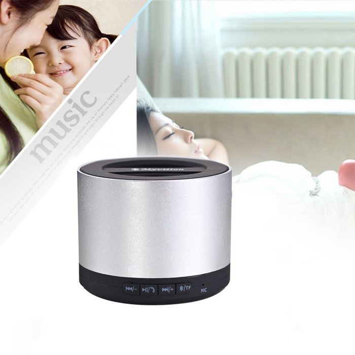 BOOMER VIVI Wireless Portable Bluetooth Speaker B03 with MP3 Player, FM Radio and Microphone, 360 Degree Surround... N16