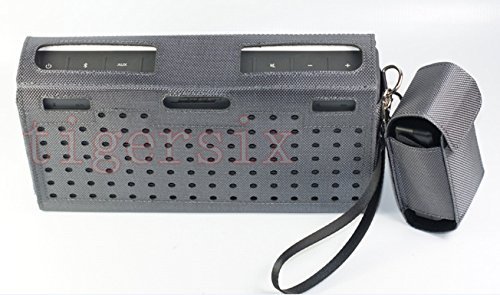 Portable Travel Case Bag Pouch Box+Small Bag for Bose Soundlink III 3 Bluetooth Speaker Color Black N2