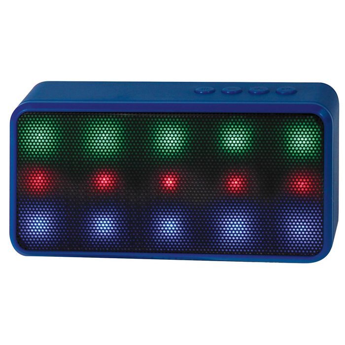 PCT Brands Lyrix Prysm Portable Bluetooth Wireless Speaker with 15 LED Lights and Built-in Microphone Support... N4