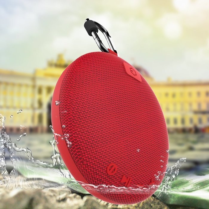Ozzie Mini Wireless Portable Stereo Bluetooth 3.0 Waterproof Outdoor & Shower Speaker with Built in 800 mA Battery... N14