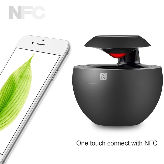 LuguLake Swan Wireless Portable Bluetooth Speaker With NFC Compatibility, 360 Degree Sound Field And Build In... N3