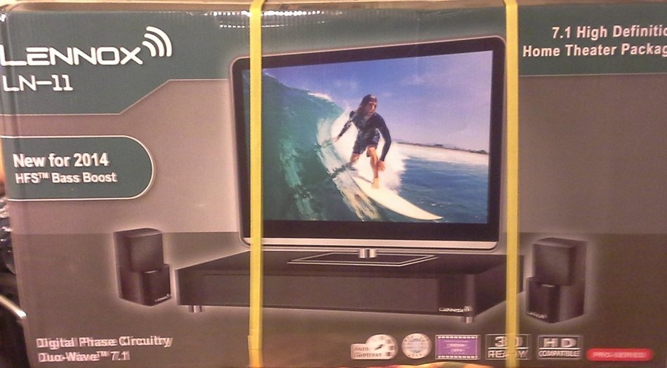 Lennox Audio Pro Series 7.1 HD Home Theater Package