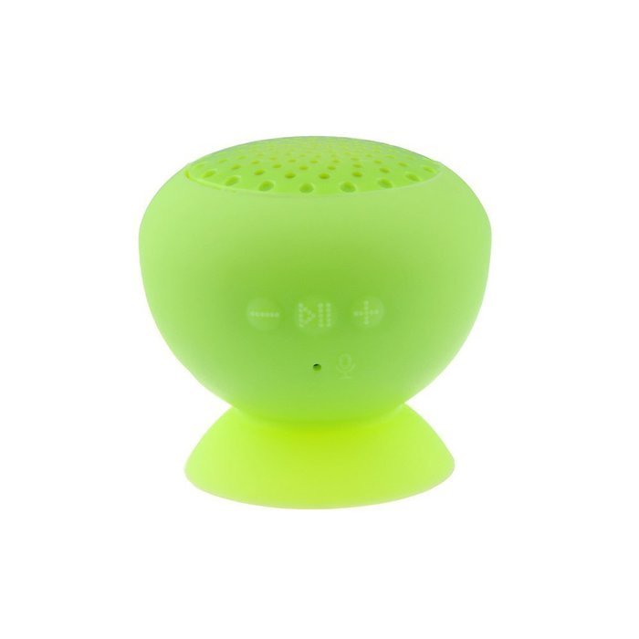 Ustop&trade; Neon Green New Water Resistant Mini Mushroom Wireless Bluetooth 3.0 Speaker