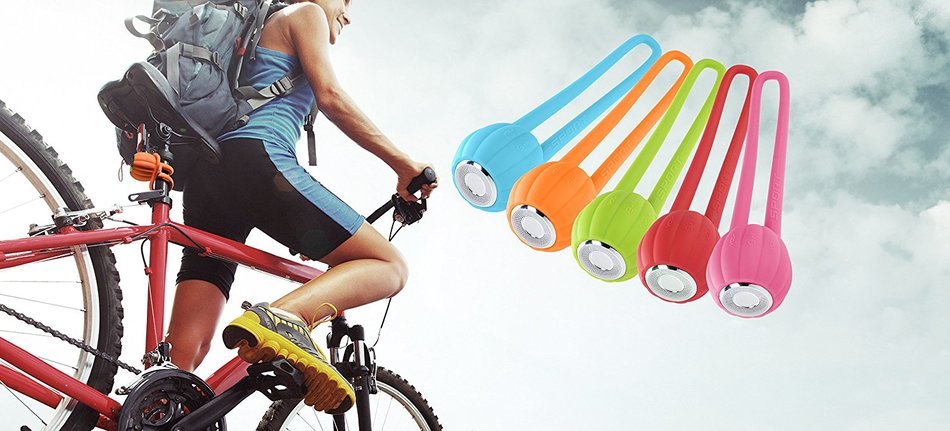 Mini Portable Bluetooth Silicone Waterproof Wireless Speaker "Red" RoundSound4
