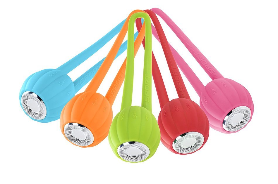 Mini Portable Bluetooth Silicone Waterproof Wireless Speaker "Red" RoundSound4 N7