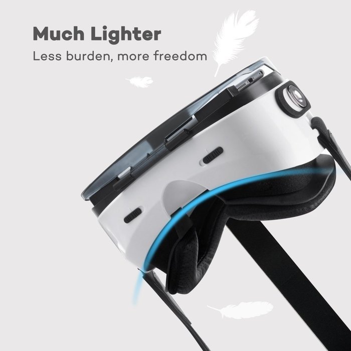 HooToo 3D VR Headset with Magnetic Trigger N3