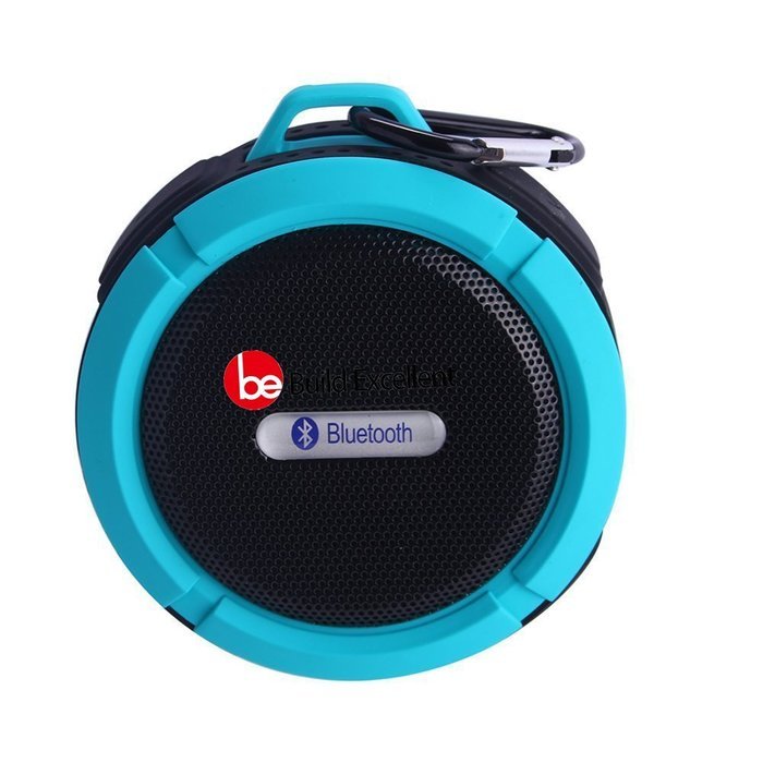 Build Excellent&reg; Waterproof Wireless Bluetooth Speaker Stereo,IP X5 Waterproof Shockproof Bluetooth 3.0 Rugged...
