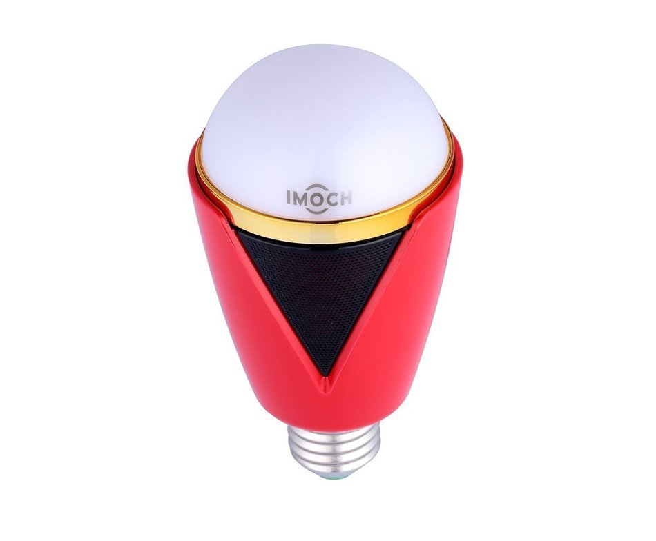Imoch Bluetooth Smart bulb/speaker bulb - Smartphone Controlled Dimmable Multicolored Color Changing Lights -... N6