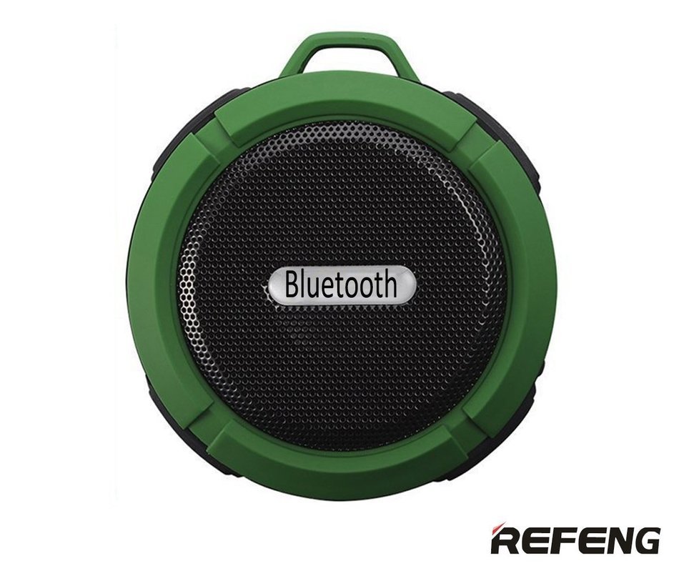 ReFeng Portable Wireless Bluetooth 3.0 Shower Speaker, With Hook and Dedicated Suction Cup for Shower,Bathroom... N2