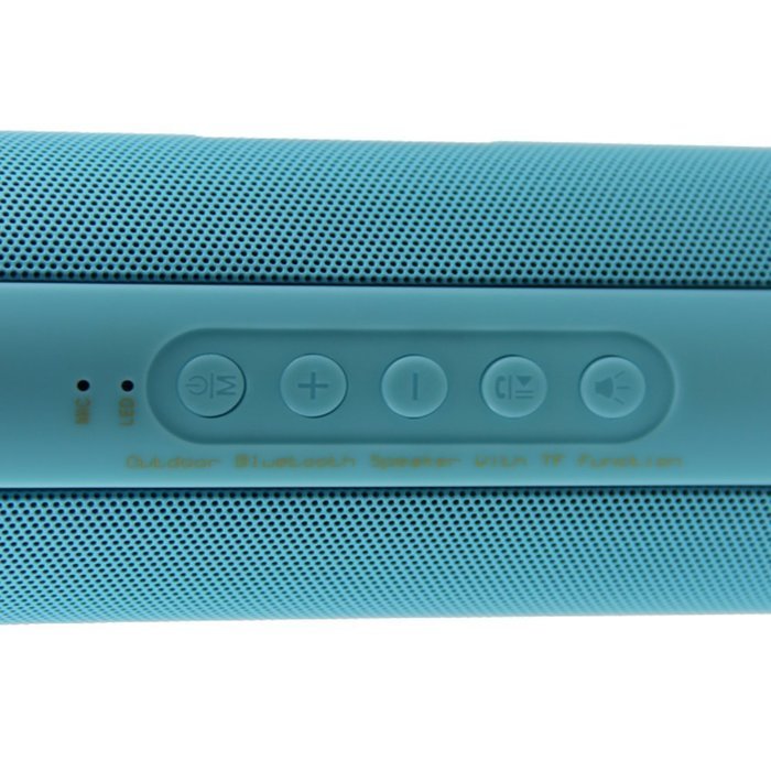 iHaus4u iBS-002 Waterproof Bluetooth Speakers with LED Lamp, Subwoofer Handsfree Built-in Microphone & Playback... N3